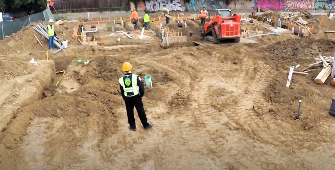 Construction site security